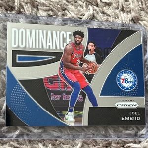 Joel Embiid Panini Prizm DOMINANCE